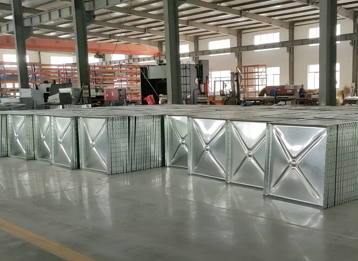 galvanized water tank panel